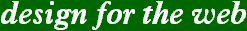 design for the web